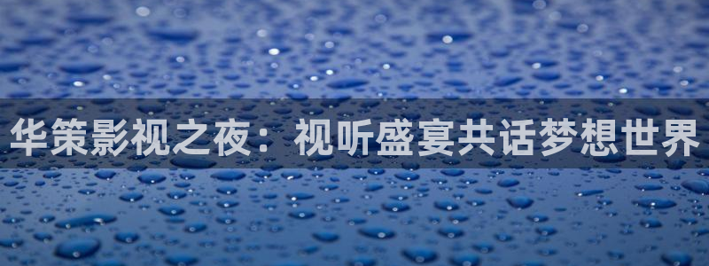九七电影院怎么免费看：华策影视之夜：视听盛宴共话梦想世界